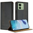 thumbnail image 1 of Compatible for Motorola Edge 2023 Wallet Case, PU Leather Folio Flip Protective Case with Credit Card Holder, Kickstand, Shockproof Cover for Motorola Edge 2023, Black, 1 of 6