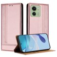 thumbnail image 1 of Compatible for Motorola Edge 2023 Wallet Case, PU Leather Folio Flip Protective Case with Credit Card Holder, Kickstand, Shockproof Cover for Motorola Edge 2023, Rosegold, 1 of 6