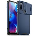 thumbnail image 1 of Compatible with Motorola Moto G 5G (2024) Case with Camera Lens Cover , Military Grade Drop Protection, Shockproof Anti-fall Anti-scratch Non-slipping Heavy Duty Protective Phone Case,Blue, 1 of 9