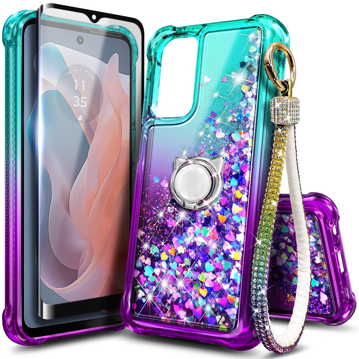 NGB SUPREMACY For moto g 5G 2024 Phone Case Screen Protector Ring ...