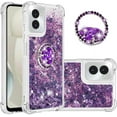 Compatible with Motorola Moto G Power 5G 2025 Case Glitter Liquid Clear