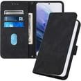 thumbnail image 1 of Compatible with Motorola Moto G Stylus 5G 2024 Wallet Case Leather with Kickstand Card Slots Phone Case Durable Magnetic Closure Shockproof Protective Cover for Moto G Stylus 5G 2024 Black YBS, 1 of 12