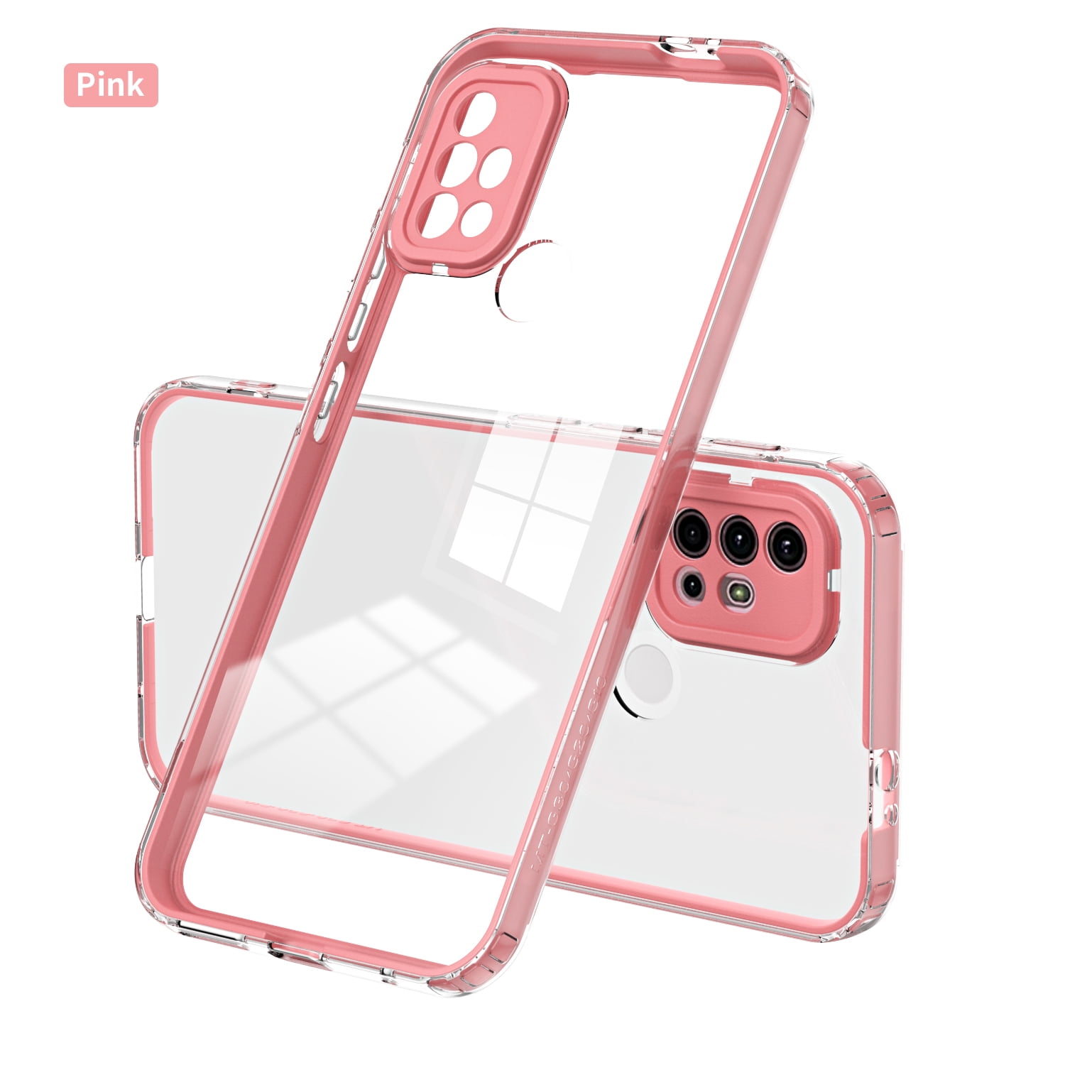 Custodia Antiurto Con Pellicola Integrata Custodia Per Motorola Moto G52/G82 5G - Antiurto Con Pellicola Integrata, 360° Protezione Custodia TPU PC Nera - Foto 3