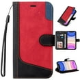thumbnail image 1 of Compatible with Motorola Moto G200 5G Wallet Case, Shockproof Flip Folio Leather Wallet Cover with Card Slots Invisible Kickstand with Strap for Motorola Moto G200 5G 6.8 inch,Black, 1 of 6
