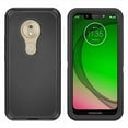 thumbnail image 1 of Compatible with Motorola Moto G7 Play/MotoG7 Optimo XT1952DL/Tmobile Revvlry Phone Case Hybrid Rugged Shockproof Hard Protective Drop Proof Full Body Heavy Duty Mobile Cell Cover for Women Men Black, 1 of 7