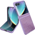 thumbnail image 1 of Compatible Motorola Razr Plus Case 2023 Crystal,Bling Motorola Razr+ 2023 Case with Screen Protector,Luxury Protective Phone Case for Motorola Razr Plus 2023 Case Motorola Razr 40 Ultra Purple, 1 of 7