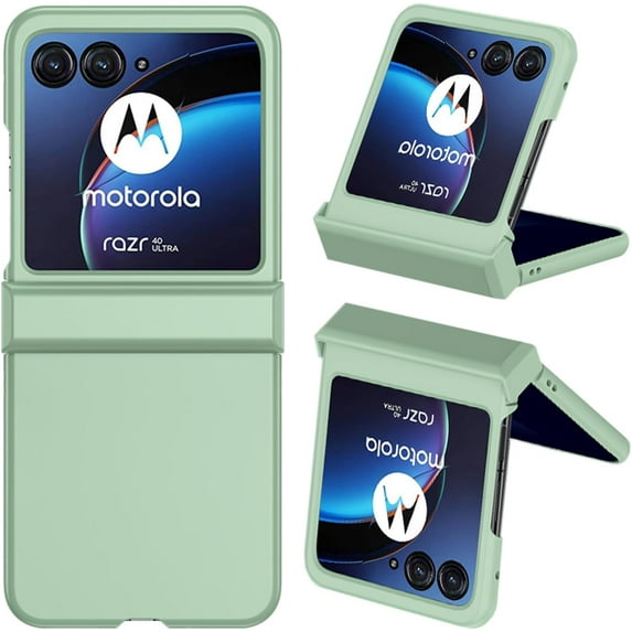 Compatible Motorola Razr Plus Case 2023 (Hinge Protector),Motorola Razr+ 2023 Case 5G,Hard Thin Lightweight Protective Case for Motorola Razr 40 Ultra Phone Case Moto Razr Plus 2023 Cases Green