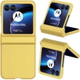 thumbnail image 1 of Compatible Motorola Razr Plus Case 2023,Motorola Razr+ 2023 Case with Hinge Protection,Cute Heavy Duty Protective Phone Case for Motorola Razr Plus 2023 Case Motorola Razr 40 Ultra Cover Yellow, 1 of 13