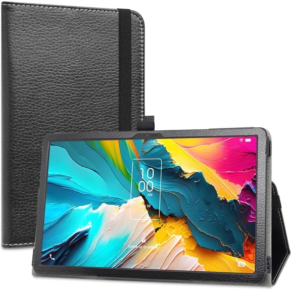 Compatible with  NXTPAPER 11 case,PU Leather Slim Folding Stand Cover for 11"  NXTPAPER 11 9166G 9466X 2023 Android 13 Tablet(Not Fit Other Tablet),Black