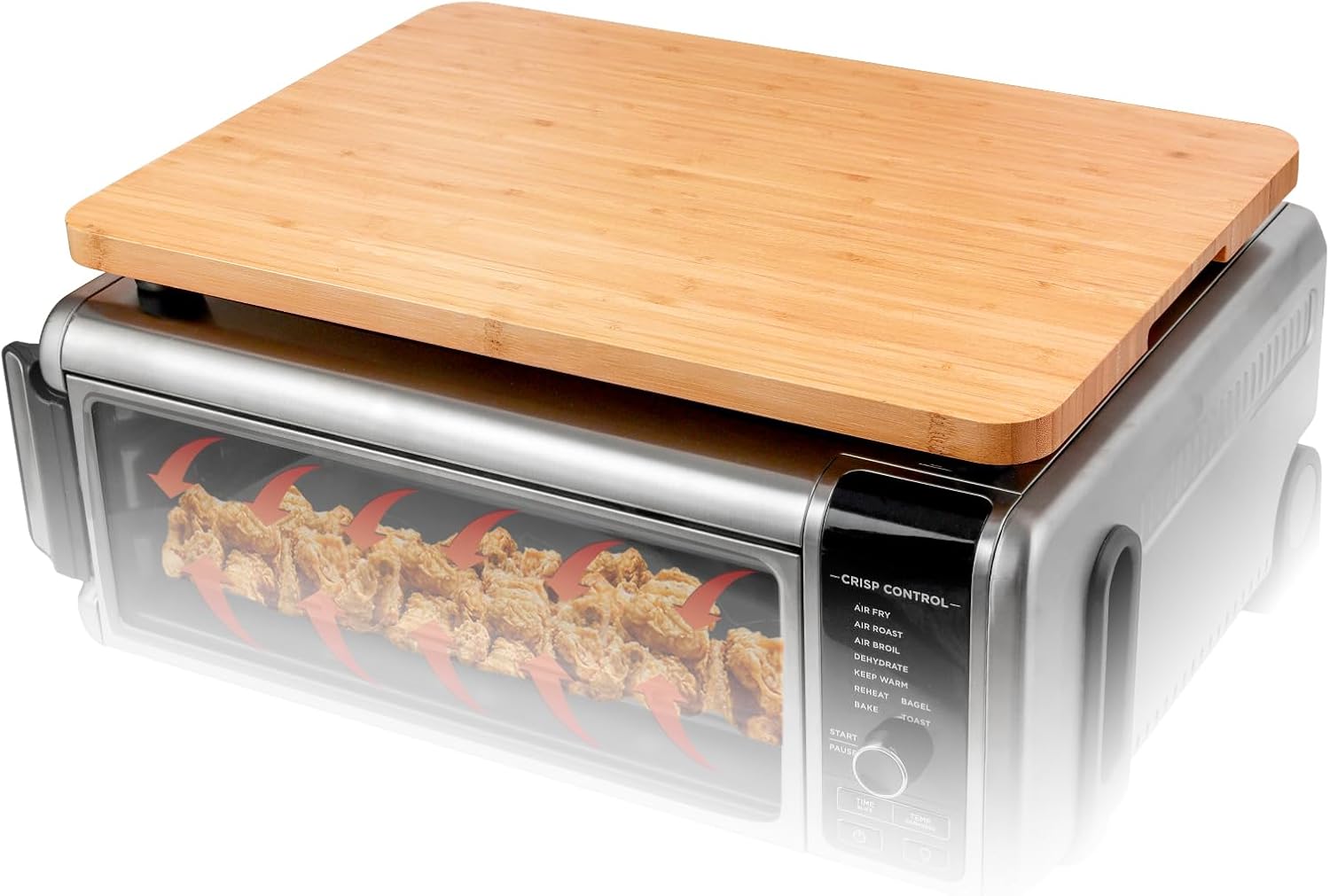 Wanty Schutzhülle Für Ninja Air Fryer – Hitzebeständig, Wasserdicht, 52x21x38 Cm, Aus Nylongewebe