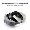 thumbnail image 1 of Compatible with Oculus Quest 2, The Meta Quest 2 VR Headset Features a Fixed Headband, Includes Batteries to Extend VR Gameplay Time, Is Adjustable in Size, And Is Lightweight And Portable, 1 of 8