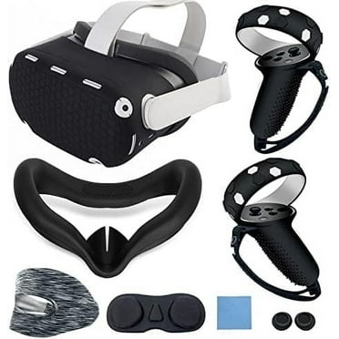 Generic Silicone Case Accessory for Oculus Quest 2, Black