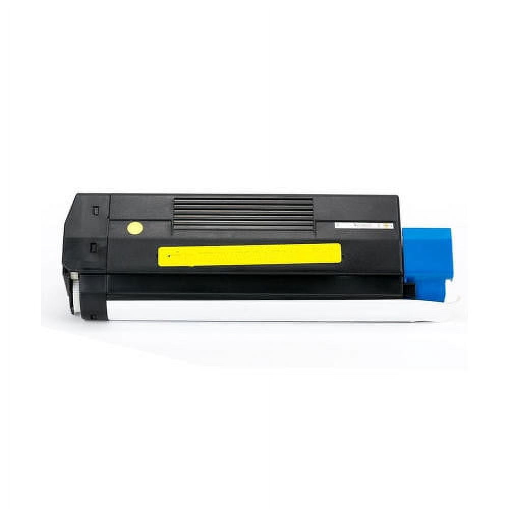 Compatible Okidata 42127401 toner cartridge - high capacity yellow