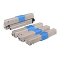 thumbnail image 1 of Compatible Okidata 46507504 / 46507503 / 46507502 / 46507501 toner cartridges - 4-pack, 1 of 1
