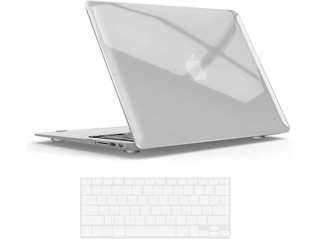 AMCJJ Coque Rigide Compatible MacBook Air 13 Pouces A1466/A1369 (2010-2017) - Protection Plastique Carte Du Monde Élégante