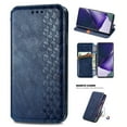 thumbnail image 1 of Compatible for OnePlus N20 5G Wallet Case, Embossed Pattern PU Leather Magnetic Suction Flip Cover with Credit Card Holder Kickstand Anti-Scratch Shockproof Case for OnePlus N20 5G, Blue, 1 of 9