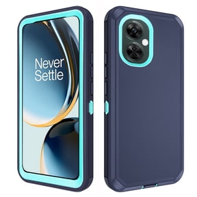 Compatible with OnePlus Nord N30 5G/CE 3 Lite Phone Case Hybrid Rugged Shockproof Hard Protective Drop Proof Full Body Heavy Duty Mobile Cell Cover for OPPO K11x/One Plus 1+ N 30/CE3 Women Men Blue