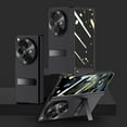 thumbnail image 1 of Compatible with OnePlus Open Case, [Magnetic Hinge Protection] [Metal Kickstand] [Lightweight & Slim] [Tempered Glass Screen Protection] Stand Cover for OnePlus Open, Black+HD Screen Protector, 1 of 7