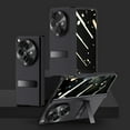 thumbnail image 1 of Compatible with OnePlus Open Case, [Magnetic Hinge Protection] [Metal Kickstand] [Lightweight & Slim] [Tempered Glass Screen Protection] Stand Cover for OnePlus Open, Black+Privacy Screen Protector, 1 of 7