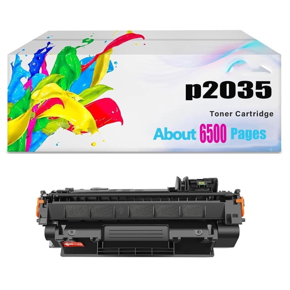 Compatible for P2035 Toner Cartridge Replacement for HP 05A CE505A P2035N Toner Cartridge for HP 2035N P2055DN 2055DN P2030 P2050 P2055X P2055D Printer