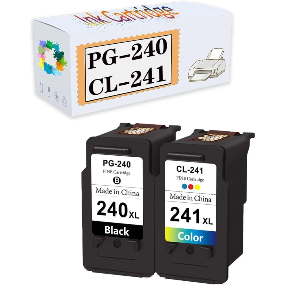 Compatible PG-240 CL-241 PG240 CL241 Ink Cartridges Replacement