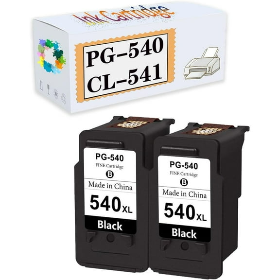 Compatible PG-540 CL-541 PG540 CL541 Ink Cartridges Replacement for Canon MG2150 MG2250 MG3150 MG3250 MG4150 MG4250 MX375 MX435 MX515 Printers