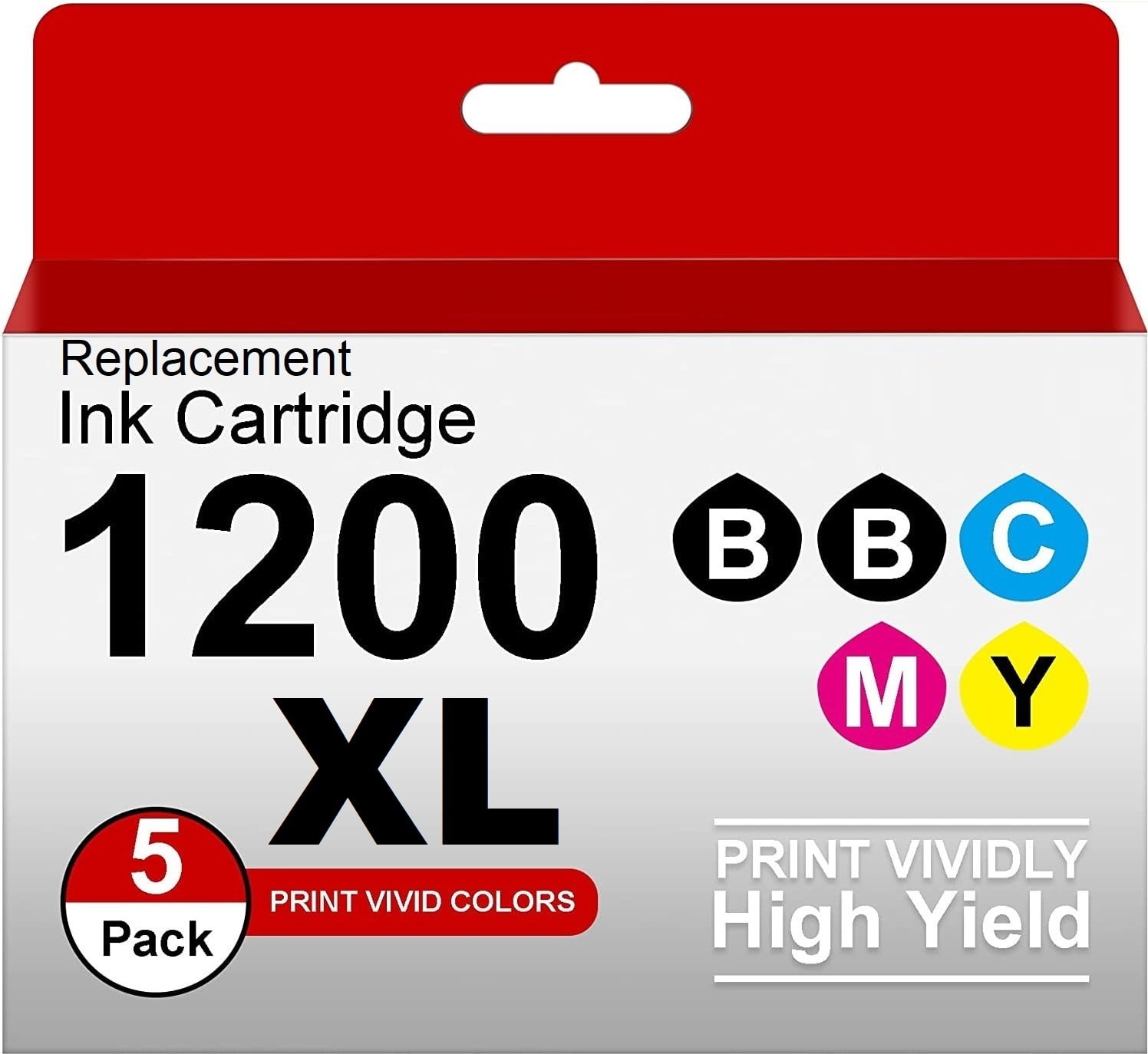 Canon Compatible PGI1200 XL Ink Cartridge Replacement for Maxify MB2320, MB2020, MB2720, MB2120