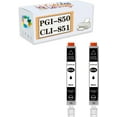 thumbnail image 1 of Compatible PGI-850 CLI-851 25ML Ink Cartridges Replacement for Canon IP7280 IX6780 IP8780 MG5480 MG5580 MG5680 MG6380 MG6400 MX928 IX6780 IX6880 Printers, 1 of 7