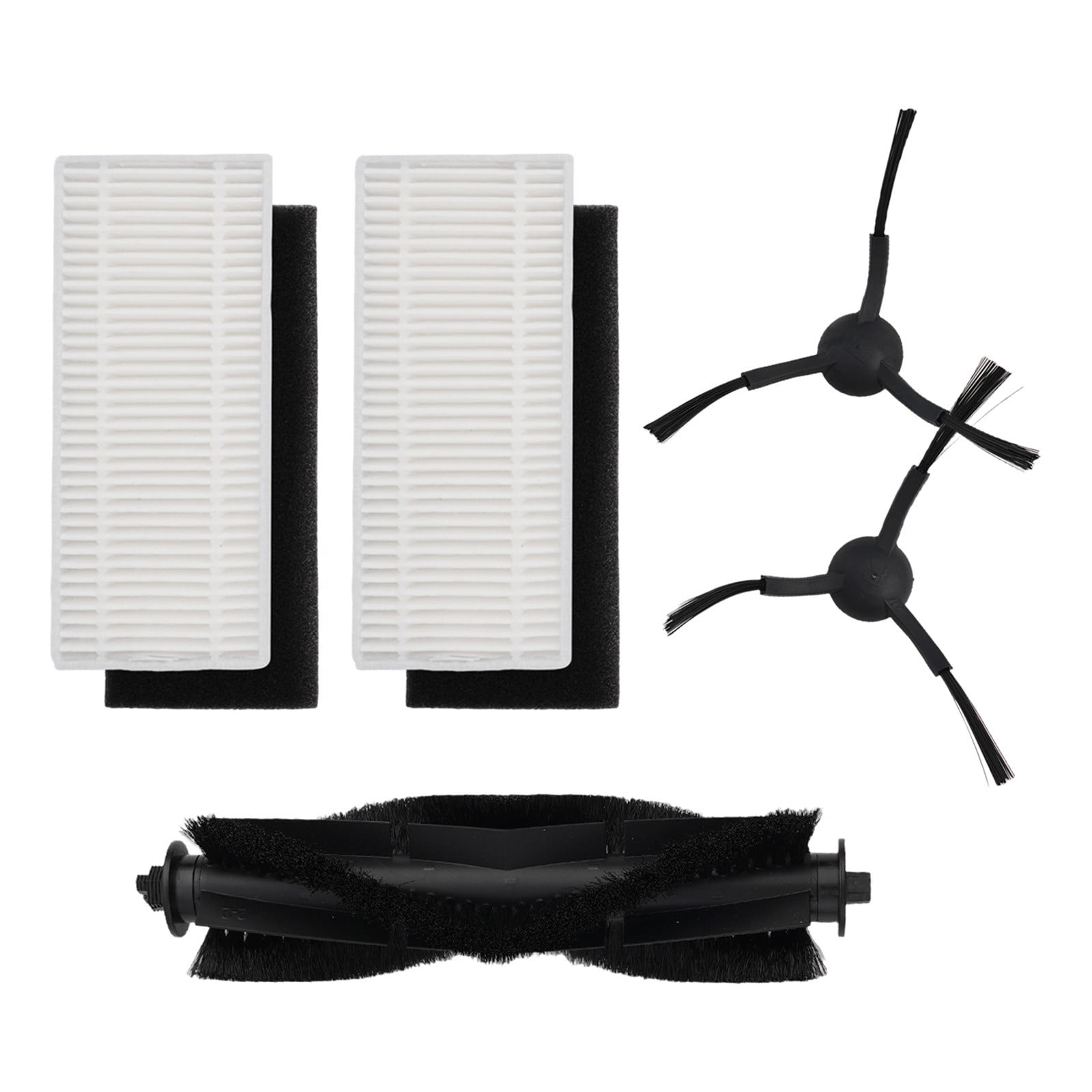Kit Pièces Rechange Aspirateur Robot P10 / Airzeen J10 – Brosse Principale, Latérale, Filtre, Balai