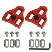 Compatible with Peloton Look Delta 9 Degree Bike Cleats - Indoor Cycling %26 Road Bike Bicycle Cleat Set - Identical or Compatible with Peloton Indoor Bikes Pedals and Shoes