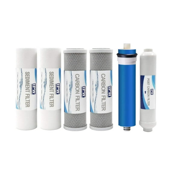 Compatible Pentek RO-2550 RO System Replacement Water Filter Kit 50 gpd by IPW Industries Inc.