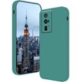 thumbnail image 1 of Compatible with Poco F5 Pro Case for Women Men, Ultra Slim Xiaomi Poco F5 Pro Phone Case Silicone Liquid Soft Shockproof Anti-Scratch Protective Cases (Dark Green), 1 of 7