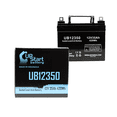 thumbnail image 1 of Compatible Pride JAZZY 1113 ATS Battery - Replacement UB12350 Universal Sealed Lead Acid Battery (12V, 35Ah, 35000mAh, L1 Terminal, AGM, SLA), 1 of 6