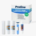 thumbnail image 1 of Proline Gold RO Filter Compatible Replacement Kit with Reverse Osmosis Membrane, 1 of 8