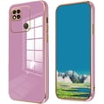 thumbnail image 1 of Compatible with Redmi 10A Case for Women, Ultra Soft Shockproof Cute Plating Electroplate Protective Case TPU Bumper Phone Case for Xiaomi Redmi 10A (Purple), 1 of 11