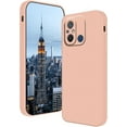 thumbnail image 1 of Compatible with Redmi 12C Case for Women Men, Ultra Slim Xiaomi Redmi 12C Phone Case Silicone Liquid Soft Shockproof Anti-Scratch Protective Cases (Pink), 1 of 14