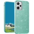 thumbnail image 1 of Compatible with Redmi Note 12 Pro 5G Case Cute Glitter Sparkly Shockproof Xiaomi Redmi Note 12 Pro 5G Phone Case for Women Girls TPU Slim 3 in 1 Protective Cases (Green), 1 of 14