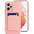 thumbnail image 1 of Compatible with Redmi Note 12 Pro Plus Case with Card Holder Shockproof Phone Cases for Xiaomi Redmi Note 12 Pro Plus Anti-Scratch Silicone TPU Redmi Note 12 Pro Plus Cases (Pink), 1 of 13