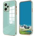 thumbnail image 1 of Compatible with Redmi Note 12 Pro Plus Case for Women Men, Ultra Thin Xiaomi Redmi Note 12 Pro Plus Phone Case Silicone Cute Shockproof Plating Electroplate Soft Cases Cover (Green), 1 of 7