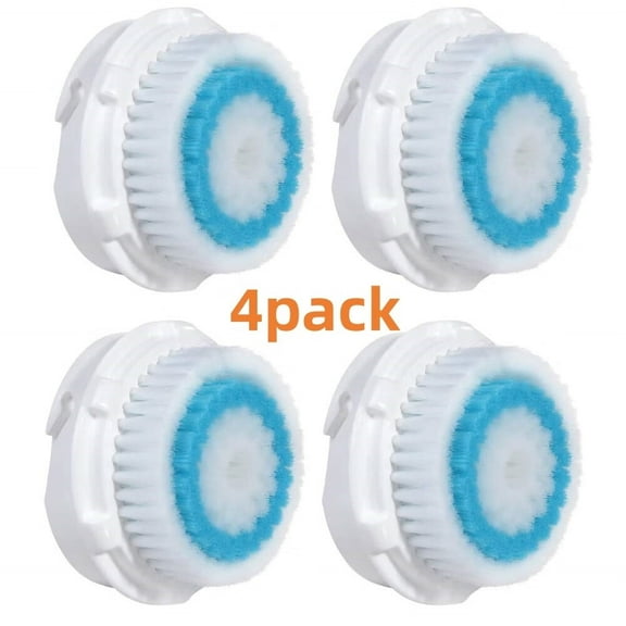 Compatible Replacement Facial Cleansing Brush Heads (4-Pack)