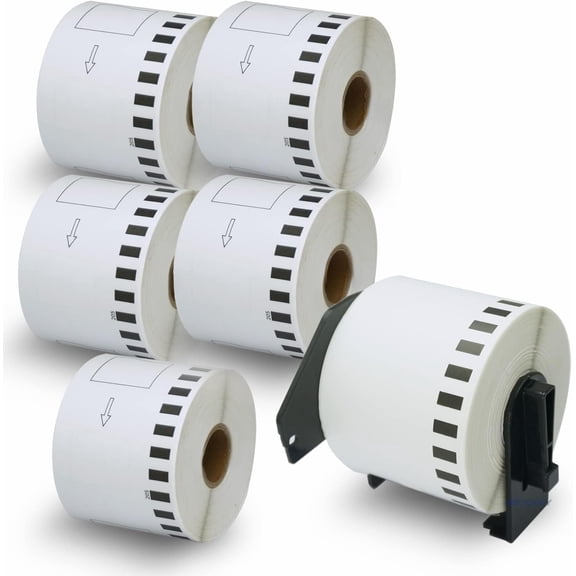 Compatible Replacement Labels for DK-2205 (2.4 in x 100 ft), for Use with QL Label Printers – Continuous Labels