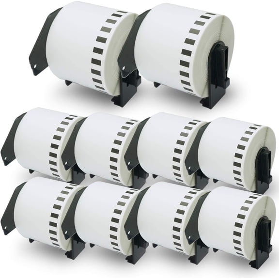 Compatible Replacement Labels for DK-2205 (2.4 in x 100 ft), for Use with QL Label Printers – Continuous Labels