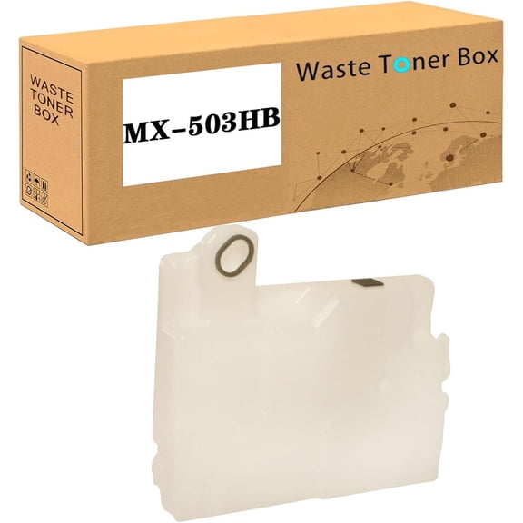 Compatible Replacement MX-503HB MX503HB Waste Toner Box, Suitable for Sharp MX-M283N MX-M363N MX-M363U MX-M453N MX-M453U MX-M503N MX-M503U Printer 1pack