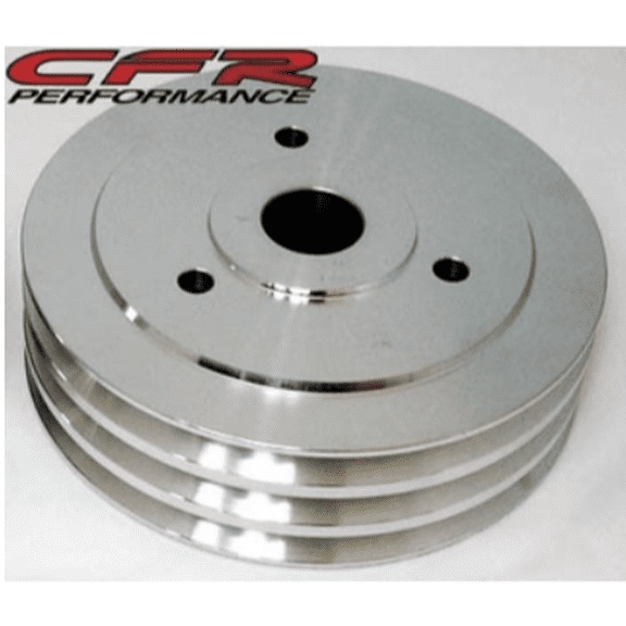 Compatible/Replacement for CHEVY BIG BLOCK ALUMINUM CRANK PULLEY - 3 GROOVE (SHORT)