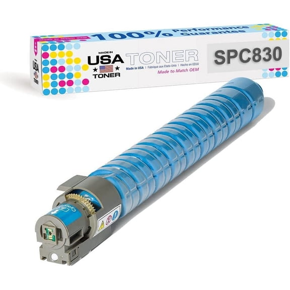 Compatible Replacement for Ricoh SP C830dn, SP C831dn, 821184, 821120 Cyan