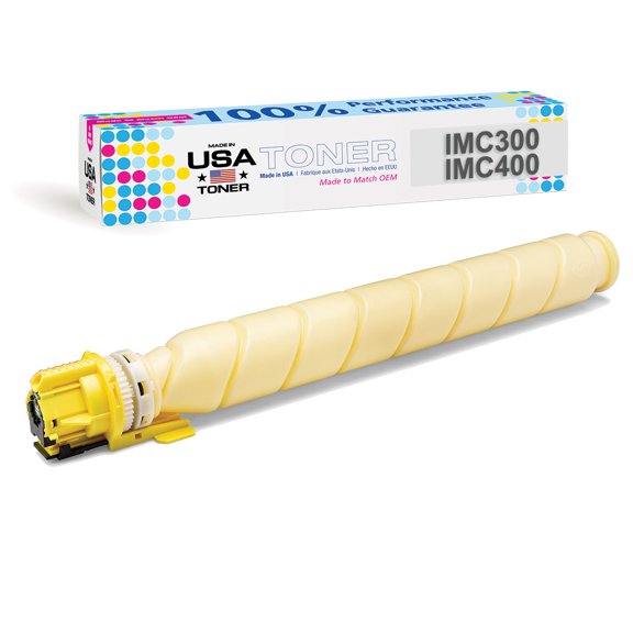 Compatible Replacement for Ricoh Savin Lanier IM C300F, IM C400F, IM C400SRF Yellow