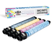 Compatible Ricoh MPC6004, IMC6000 CMYK Toner Set of 4