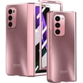 thumbnail image 1 of Compatible Rose Gold Samsung Galaxy Z Fold 2 Case with Hinge Protection,Luxury Shockproof Plating Protective Phone Case for Samsung Z Fold 2 Case,Galaxy Z Fold 2 Phone Case with Screen Protector, 1 of 14