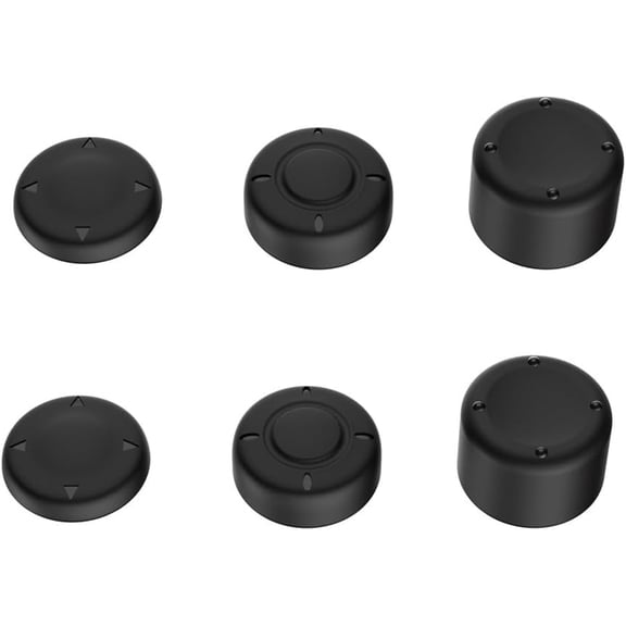 Compatible with SWITCH2 Generation Host Rocker Cap, Heightening Cap, Set of Host Silicone Cap, Products Include (Heightening Cap 2 + Middle Cap 2 + Short Cap 2) 6pcs