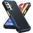 thumbnail image 1 of Compatible for Samsung A25-5G Case: A25 5G Phone Case with Screen Protector, Military-Grade Rugged Shockproof Protective Hard Cover Smartphone Phonecases Fundas for Galaxy 25 5G/ A24, Blue, 1 of 15